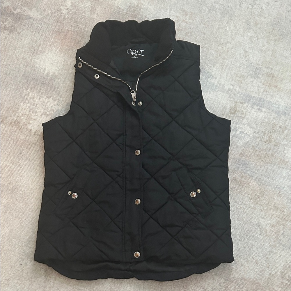 SmartPak Piper Black Quilted Women's Vest